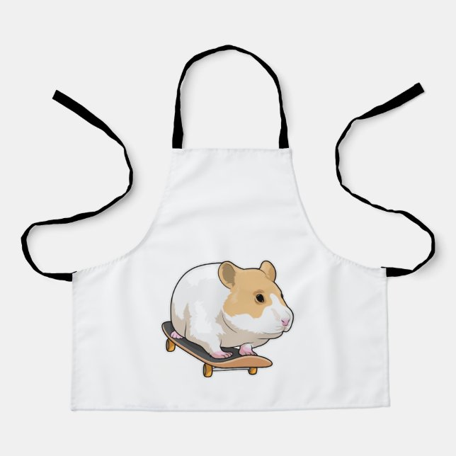 Hamster Skater Skateboard Apron (Front)