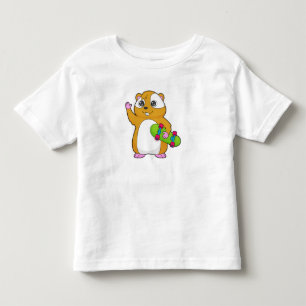 Hamster Skater Skateboard Toddler T-shirt