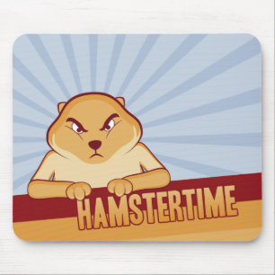 Hamster Time Mousepad - Horizontal