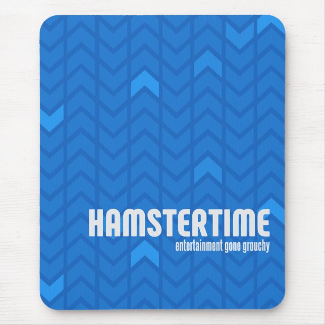 Hamster Time Mousepad - Vertical (Front)