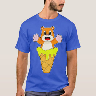 Hamster Waffle ice cream T-Shirt