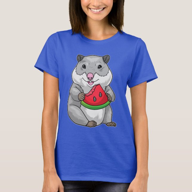 Hamster Watermelon T-Shirt (Front)