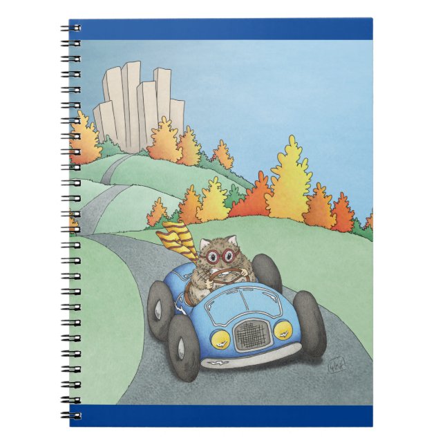 Hamster Weekend Getaway   Notebook (Front)