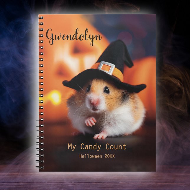 Hamster Witch Halloween Candy Notebook (Creator Uploaded)