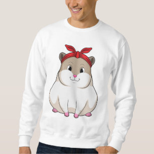 Hamster with Bandana Sweatshirt