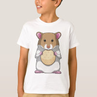 Hamster with Biscuit