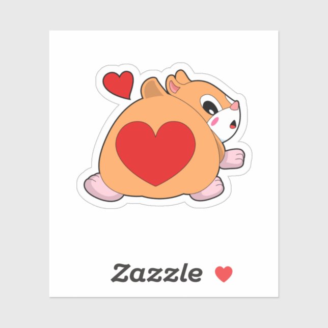 Hamster with Heart (Sheet)