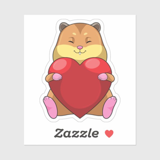 Hamster with Heart (Sheet)