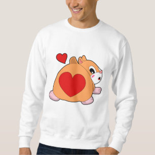 Hamster with Heart Sweatshirt