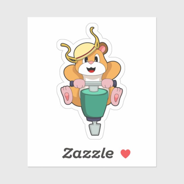 Hamster with Jackhammer (Sheet)