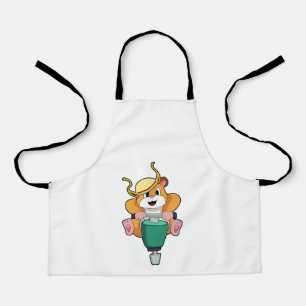 Hamster with Jackhammer Apron