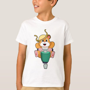 Hamster with Jackhammer T-Shirt