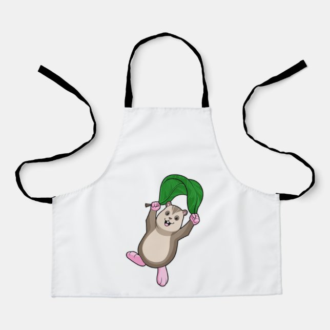 Hamster with Parachute Apron (Front)