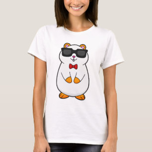 Hamster with Sunglasses & Bow tie T-Shirt