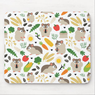 Hamsters And Their Treats Mouse Pad