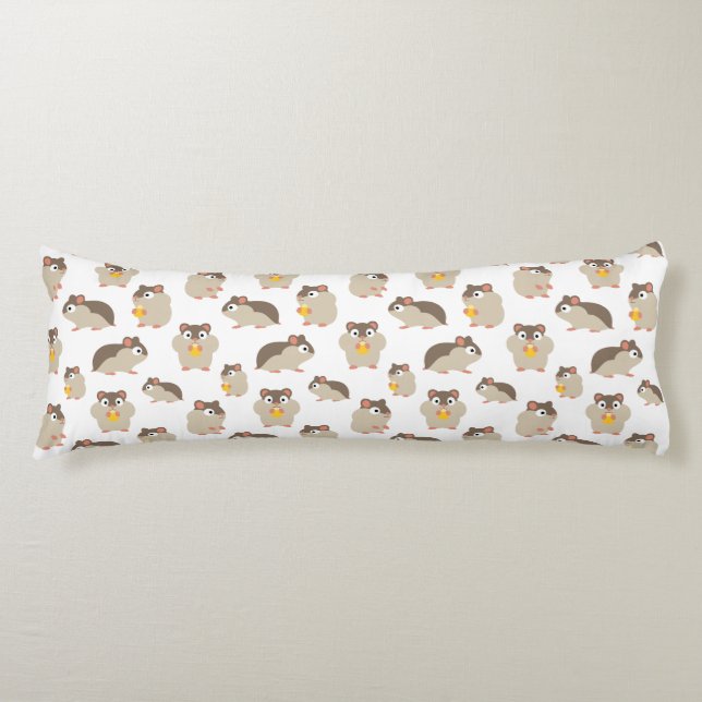 Hamsters Body Pillow (Front)