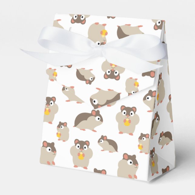 Hamsters Favor Box (Front Side)