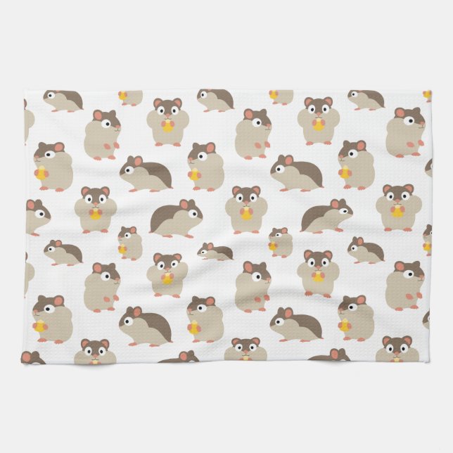 Hamsters Kitchen Towel (Horizontal)