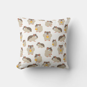 Hamsters Throw Pillow