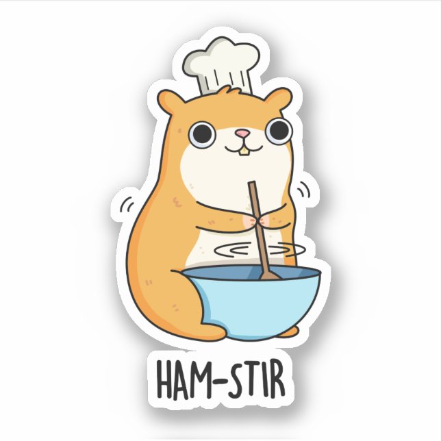 Hamstir Funny Hamster Pun  (Front)