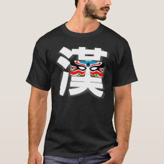 "HAN" - an abbreviation for Chinese in dark shirt