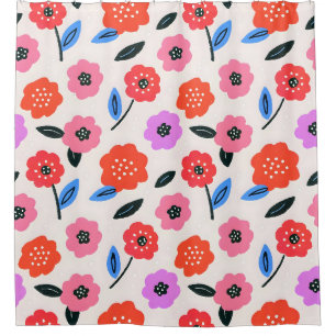 Han drawing flowers pattern