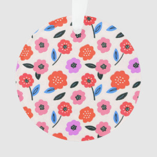 Han drawing flowers pattern ornament