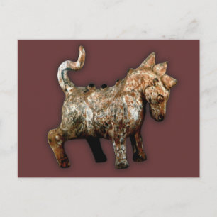 Han Dynasty artifact terracotta horse Postcard