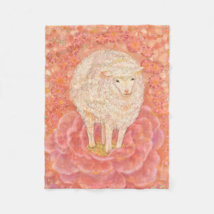 Hana-hitsuji: The Fairy Lamb Fleece Blanket