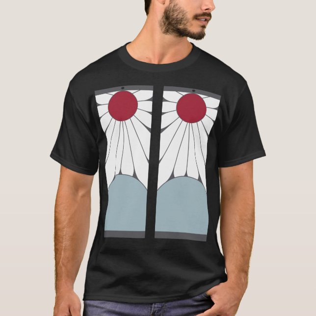Hanafuda Earrings T-Shirt (Front)