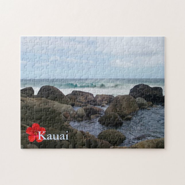 Hanakapi' ai Beach Jigsaw Puzzle (Horizontal)