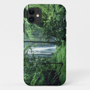 Hanakapiai Falls along the Na Pali Coast, Kauai, iPhone 11 Case