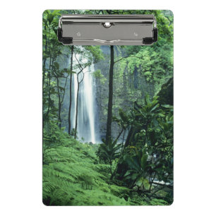 Hanakapiai Falls along the Na Pali Coast, Kauai Mini Clipboard