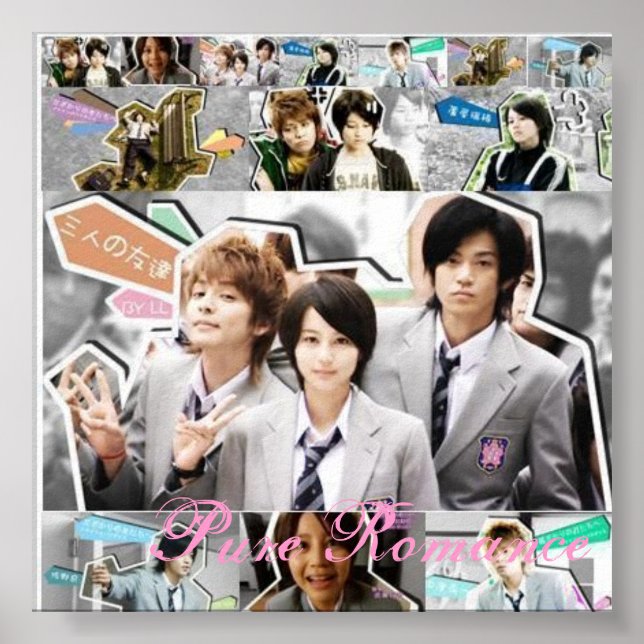 hanakimi, Pure Romance Poster (Front)