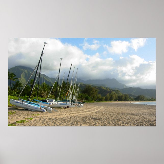 Hanalei Bay Poster (Front)