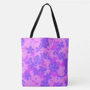 Hanalei Hawaii Hibiscus Camo Floral Beach sac