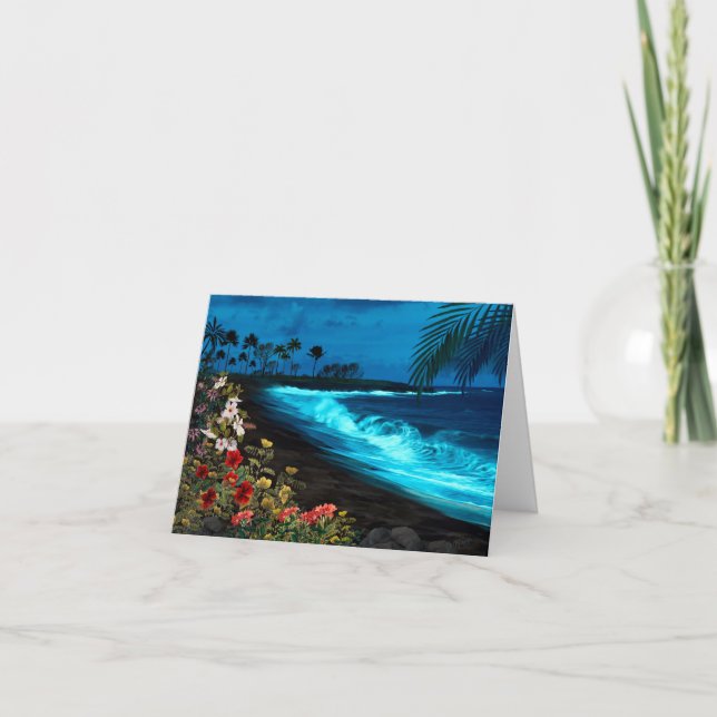 Hanalei Moon Note Card (Front)