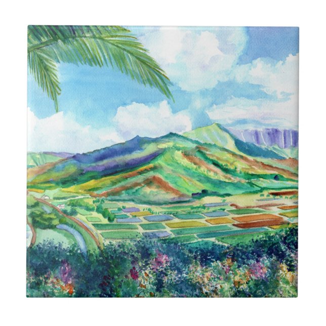 Hanalei Valley Tile (Front)