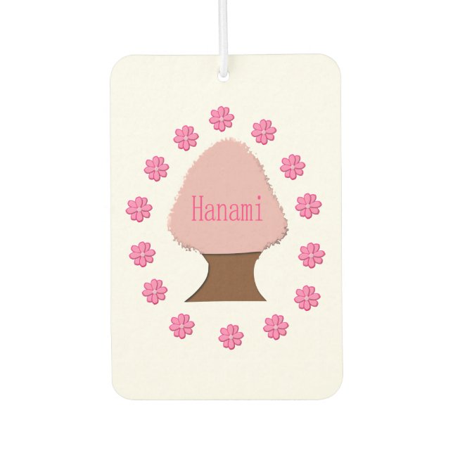 Hanami Japanese Cherry Tree Air Freshener (Front)