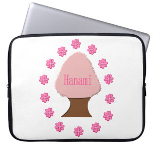 Hanami Japanese Cherry Tree Laptop Sleeve