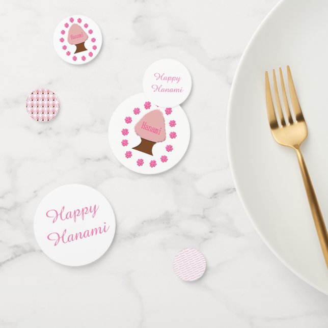 Hanami Japanese Cherry Tree Personalized Confetti (Group)
