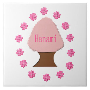 Hanami Japanese Cherry Tree Tile