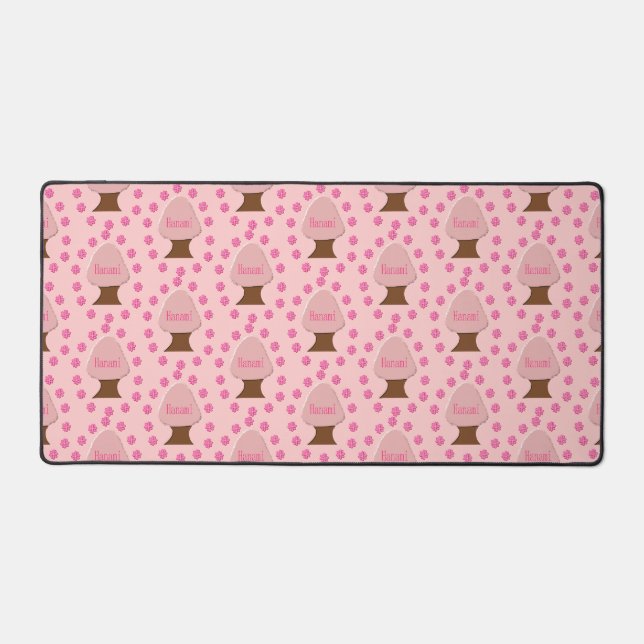 Hanami japonais cerisier motif (Recto)