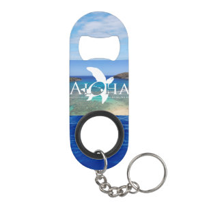 Hanauma Bay Aloha Turtle Keychain Bottle Opener