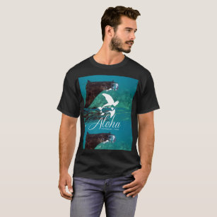 Hanauma Bay Hawaii Manta Ray T-Shirt
