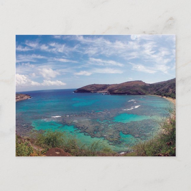 HANAUMA BAY HAWAII POSTCARD (Front)