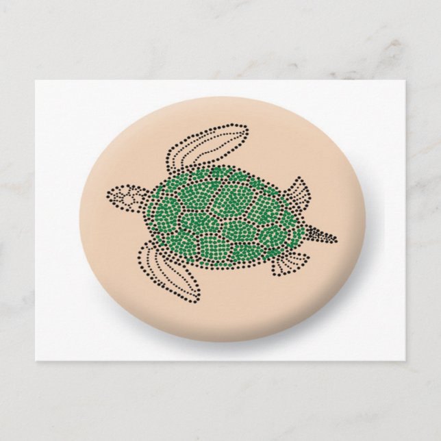 Hanauma Bay Hawaii Turtle Postcard (Front)