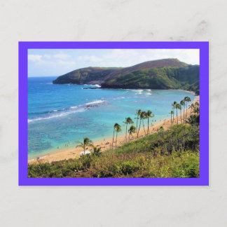 Hanauma Bay, Honolulu, Oahu, Hawaii View Postcard