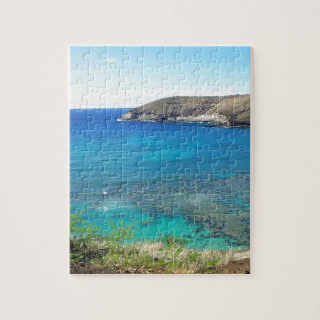 Hanauma Bay Oahu Hawaii Jigsaw Puzzle (Vertical)