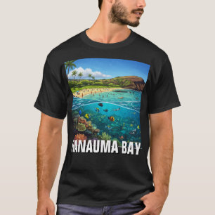 Hanauma Bay Oahu Hawaii Travel T-Shirt